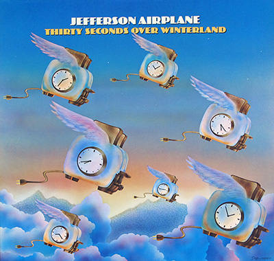 JEFFERSON AIRPLANE - Thirty Seconds Over Winterland album front cover vinyl record